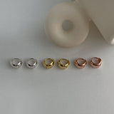 Mini Water Drop Sterling Silver Earrings