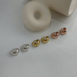 Mini Water Drop Sterling Silver Earrings