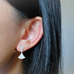 Divas Mother-of-Pearl Sterling Silver Earrings