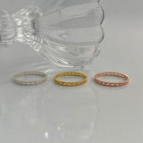 Antique Style Classic Stacking Band - Olivia