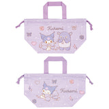 Kids Kuromi Lunchbox Drawstring Bag [Skater]